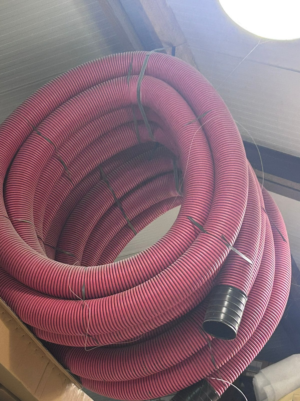 Mantelbuis 160 mm 25meter  2 stuks, Ophalen, Pvc, 6 meter of meer, Overige typen