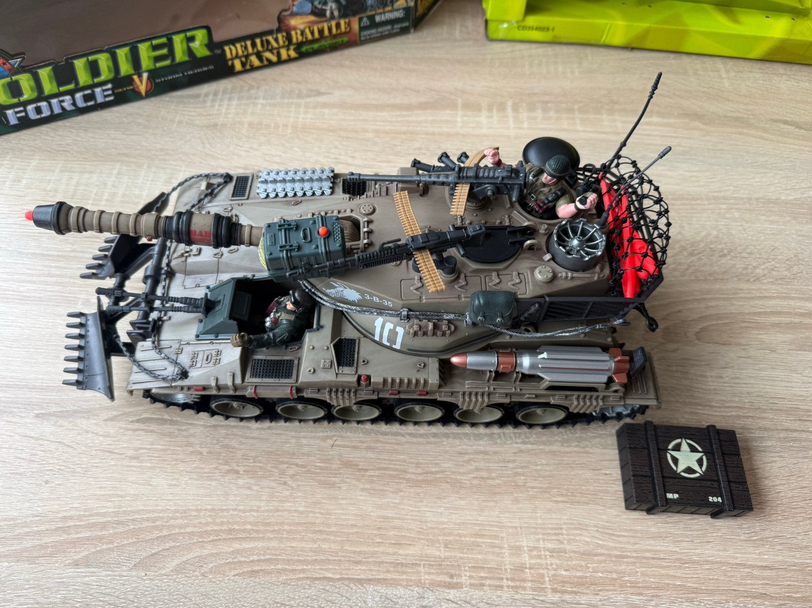 Soldier Force V Deluxe Battle Tank, Verzenden, Zo goed als nieuw