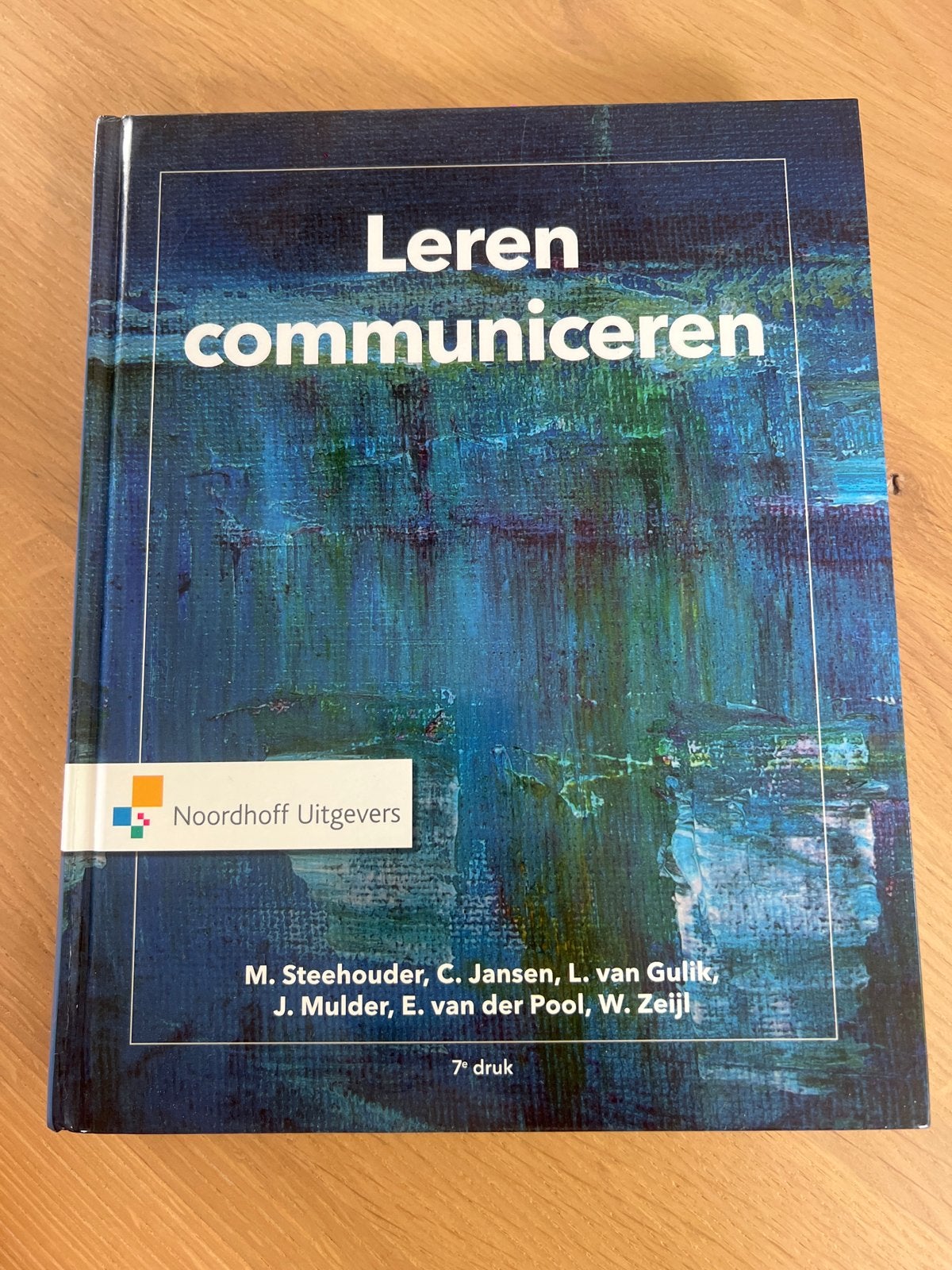 Leren communiceren - 7e druk Noordhoff Uitgevers, Ophalen, Gamma, Zo goed als nieuw, HBO