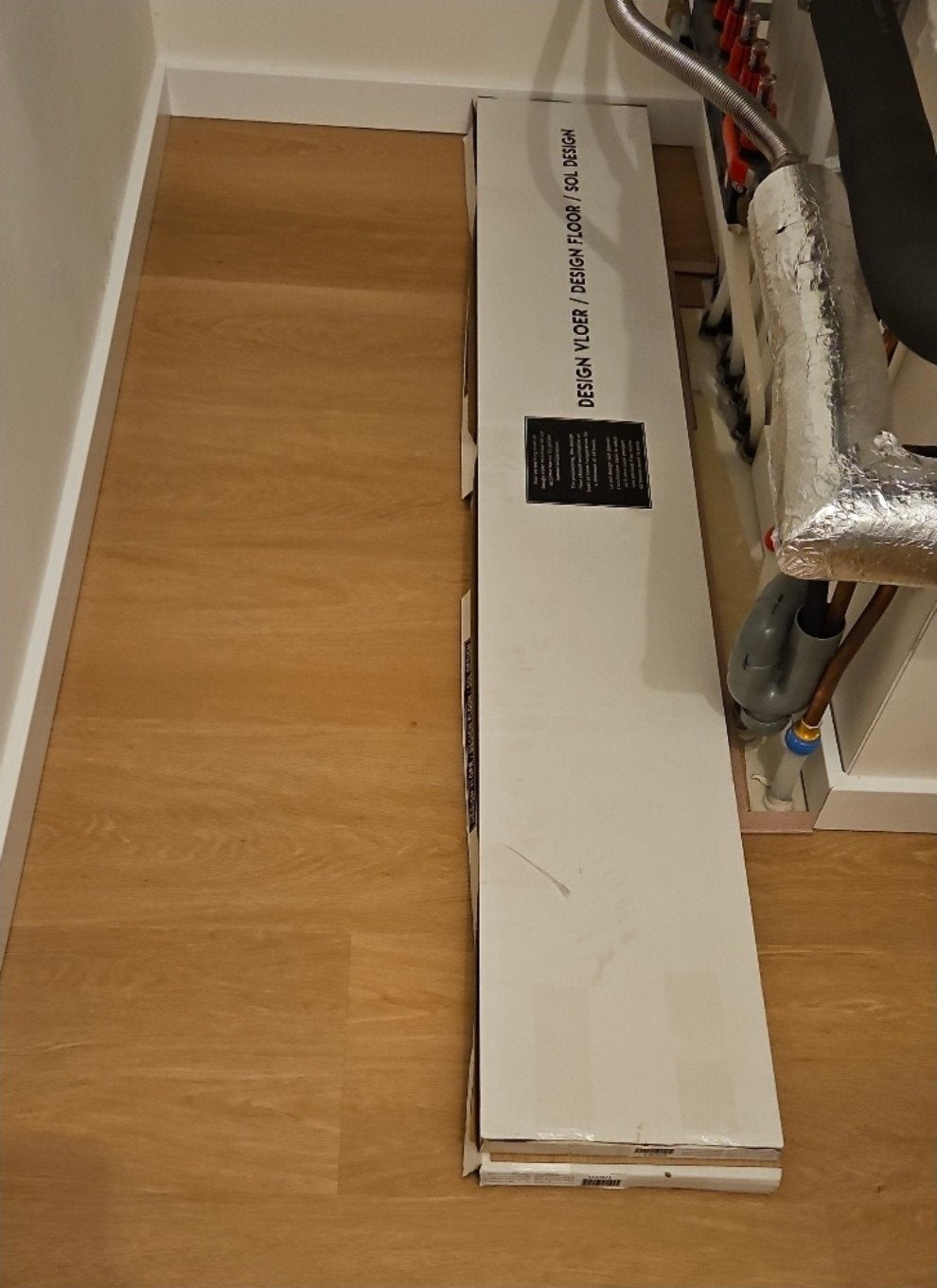 2 boxes Ambiant Estino Dryback PVC Floor – Natural Oak, Ophalen, Nieuw, 5 tot 10 m², Vinyl
