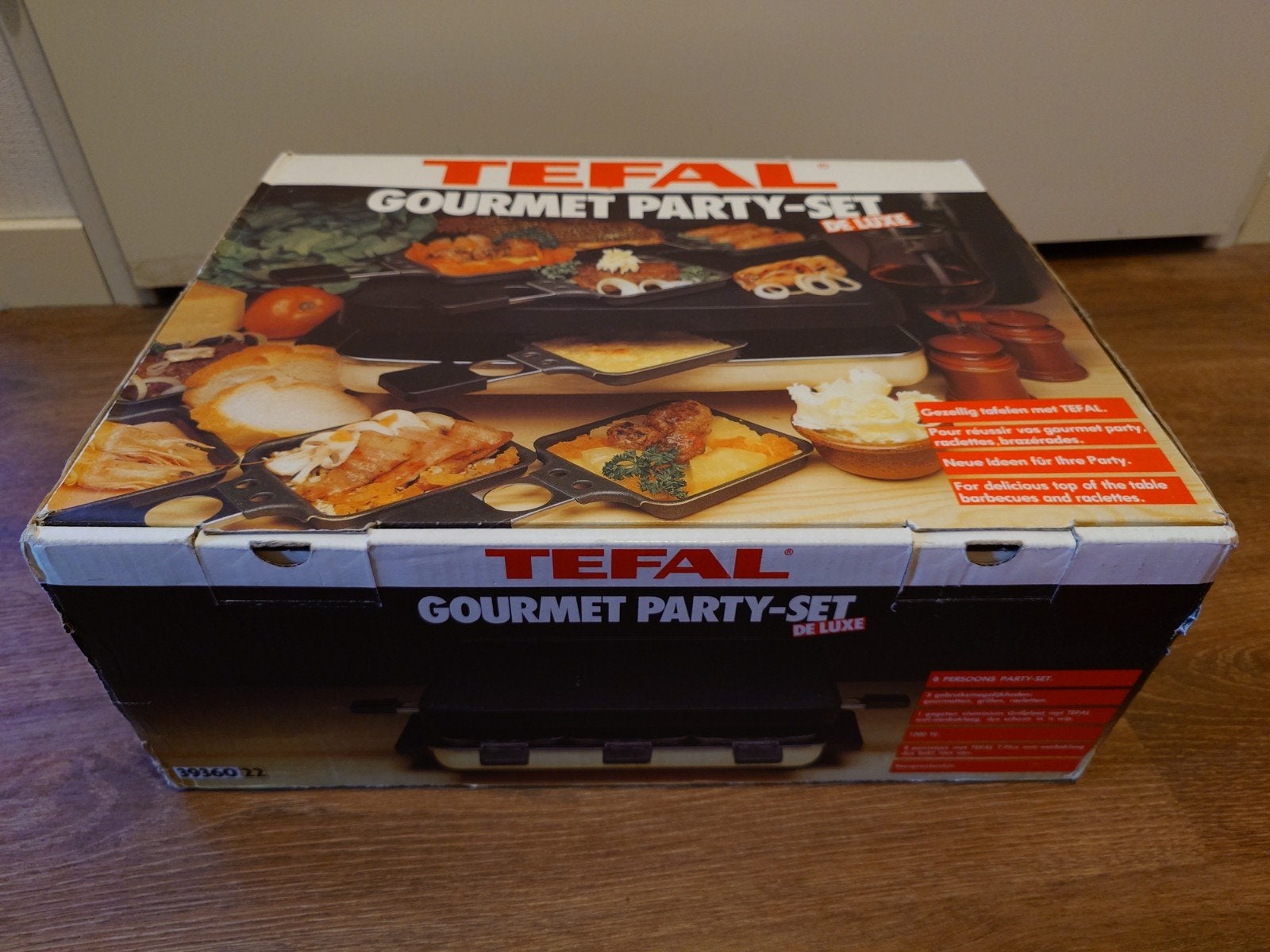 Tefal Gourmet Party-Set De Luxe 8p - keurige staat, Ophalen, Gebruikt