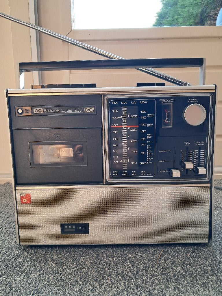 BASF 9301 Radio recorder, Ophalen, Gebruikt, Radio