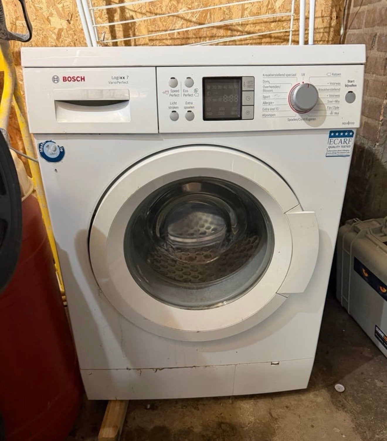 Bosch Logixx 7 VarioPerfect Wasmachine - Goed Onderhouden, Ophalen, Gebruikt, Voorlader, Kort programma