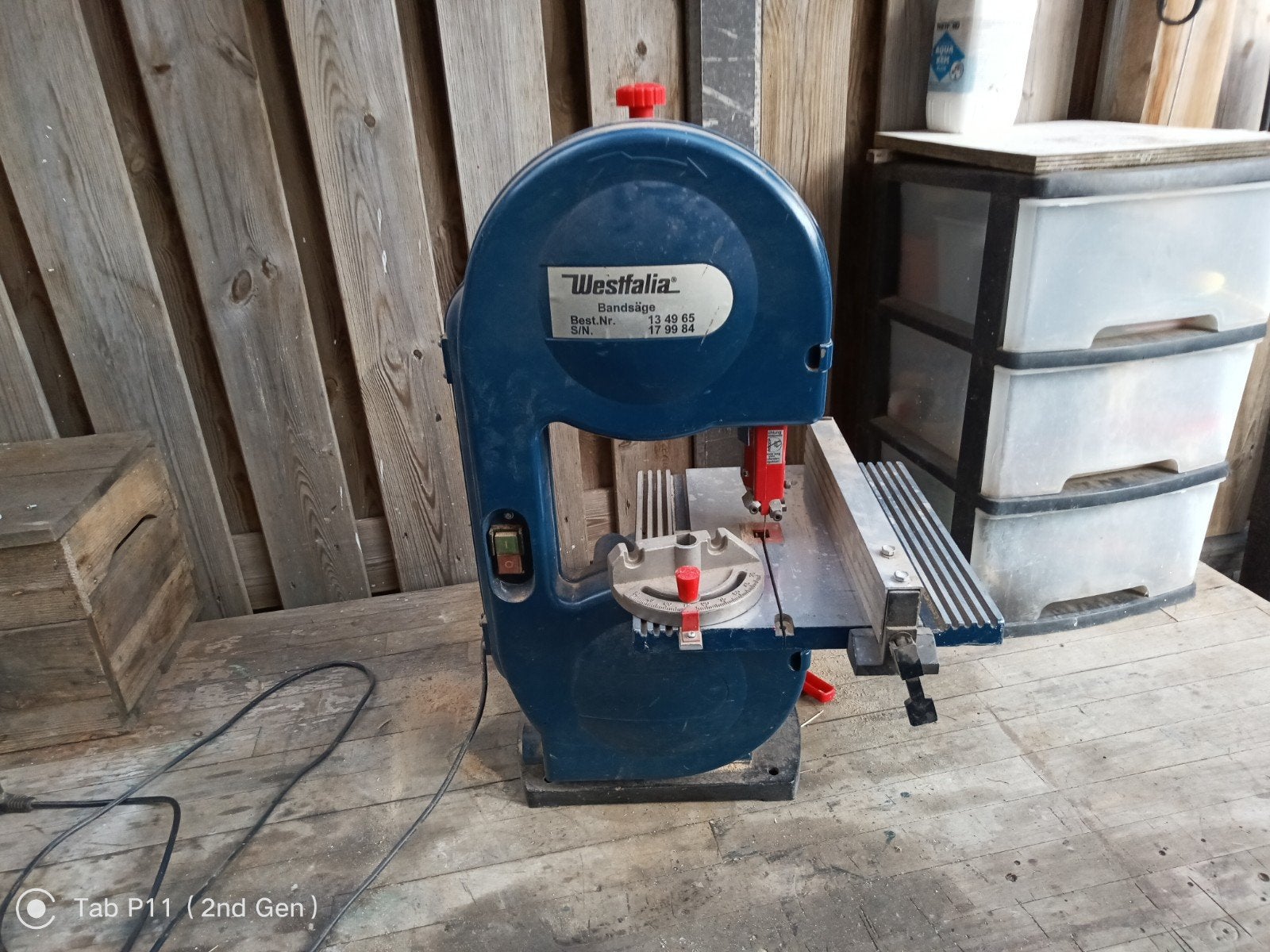 Westfalia Lintzaag - Krachtige en Betrouwbare Zaagmachine, Ophalen, Gebruikt, Westfalia, 30 tot 70 mm