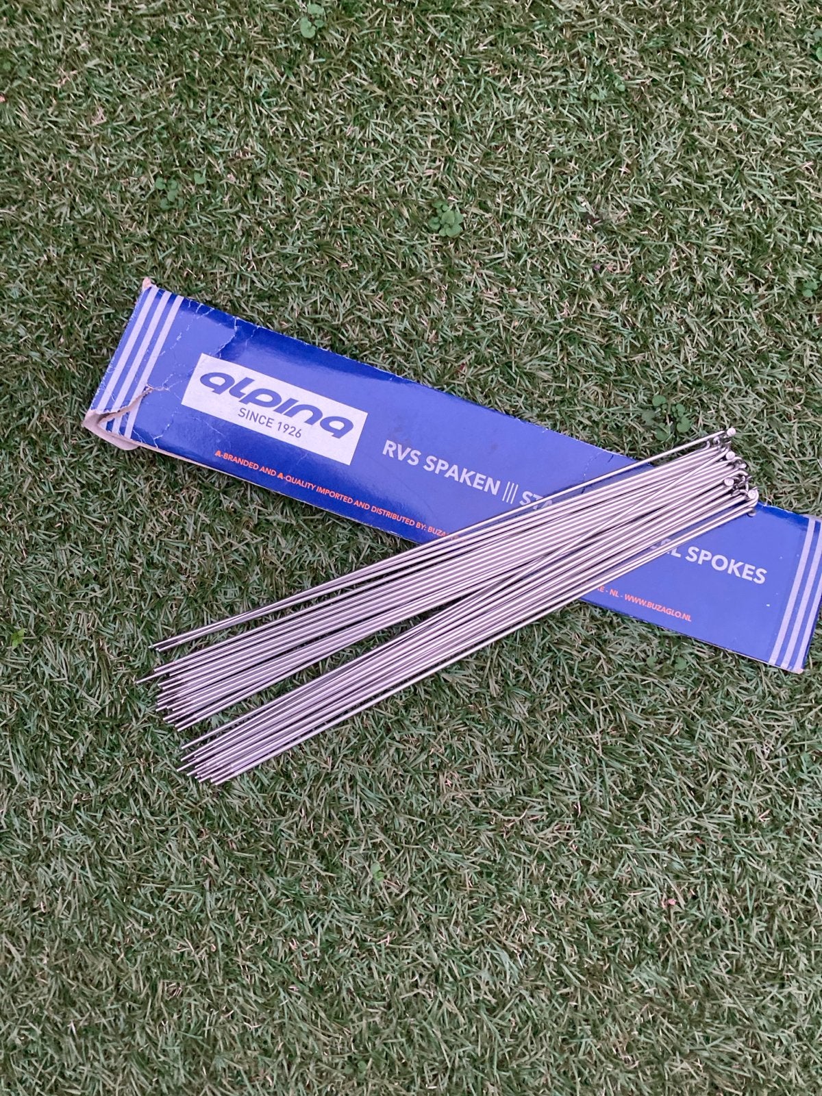 Alpina RVS Spaken 14G (2,00 mm) 294mm - 36 stuks Nieuw, Wiel, Ophalen of Verzenden, Stadsfiets, Nieuw