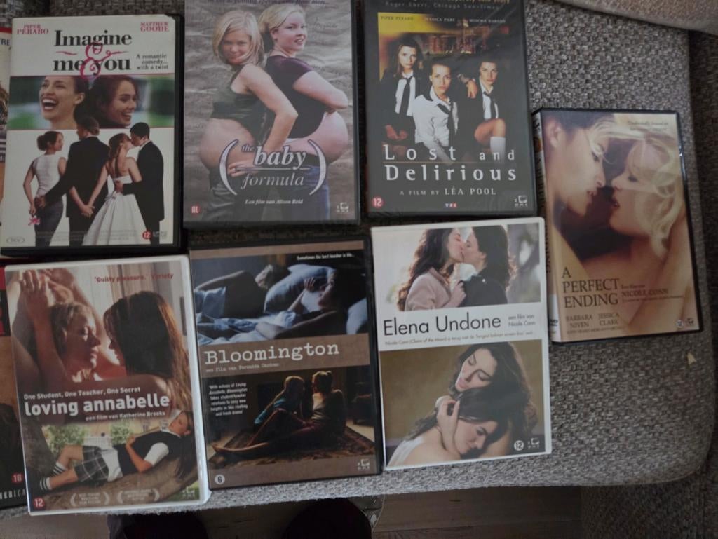 Lesbische romantische films collectie wlw, Cd's en Dvd's, Vanaf 16 jaar, Ophalen of Verzenden, Gebruikt, Drama