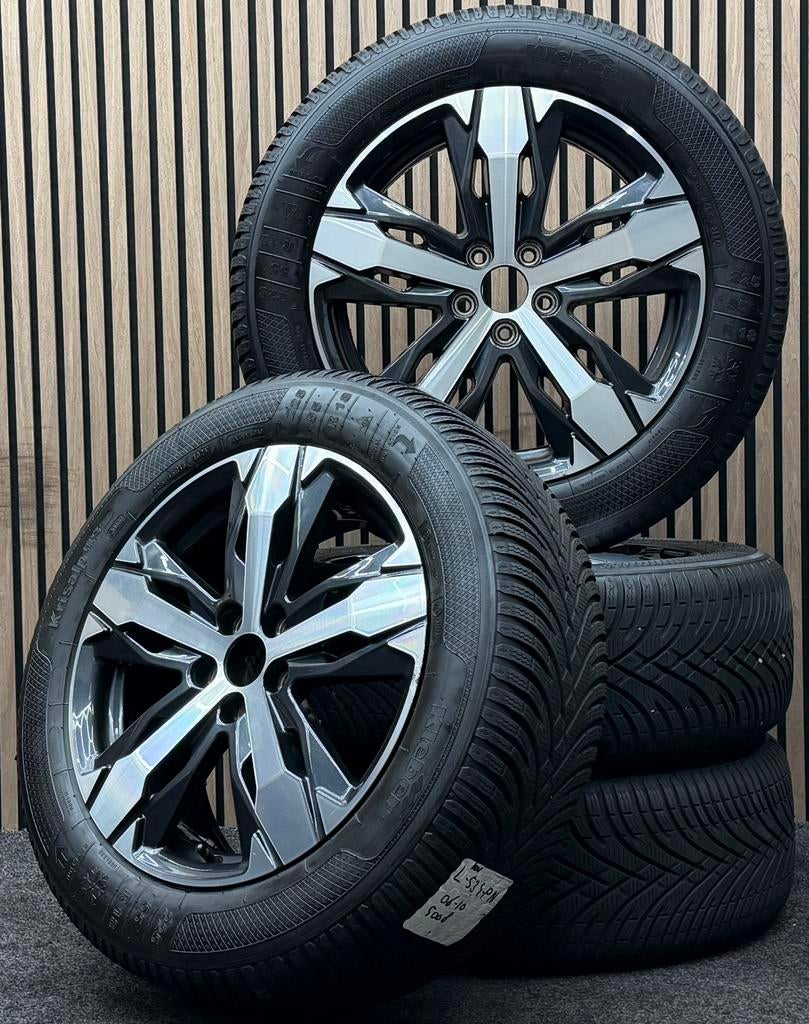 Originele 18 inch Peugeot 3008 5008 5x108 ET49 225/55/18 XL, Auto-onderdelen, Banden en Velgen, Ophalen, 18 inch, ., Banden en Velgen