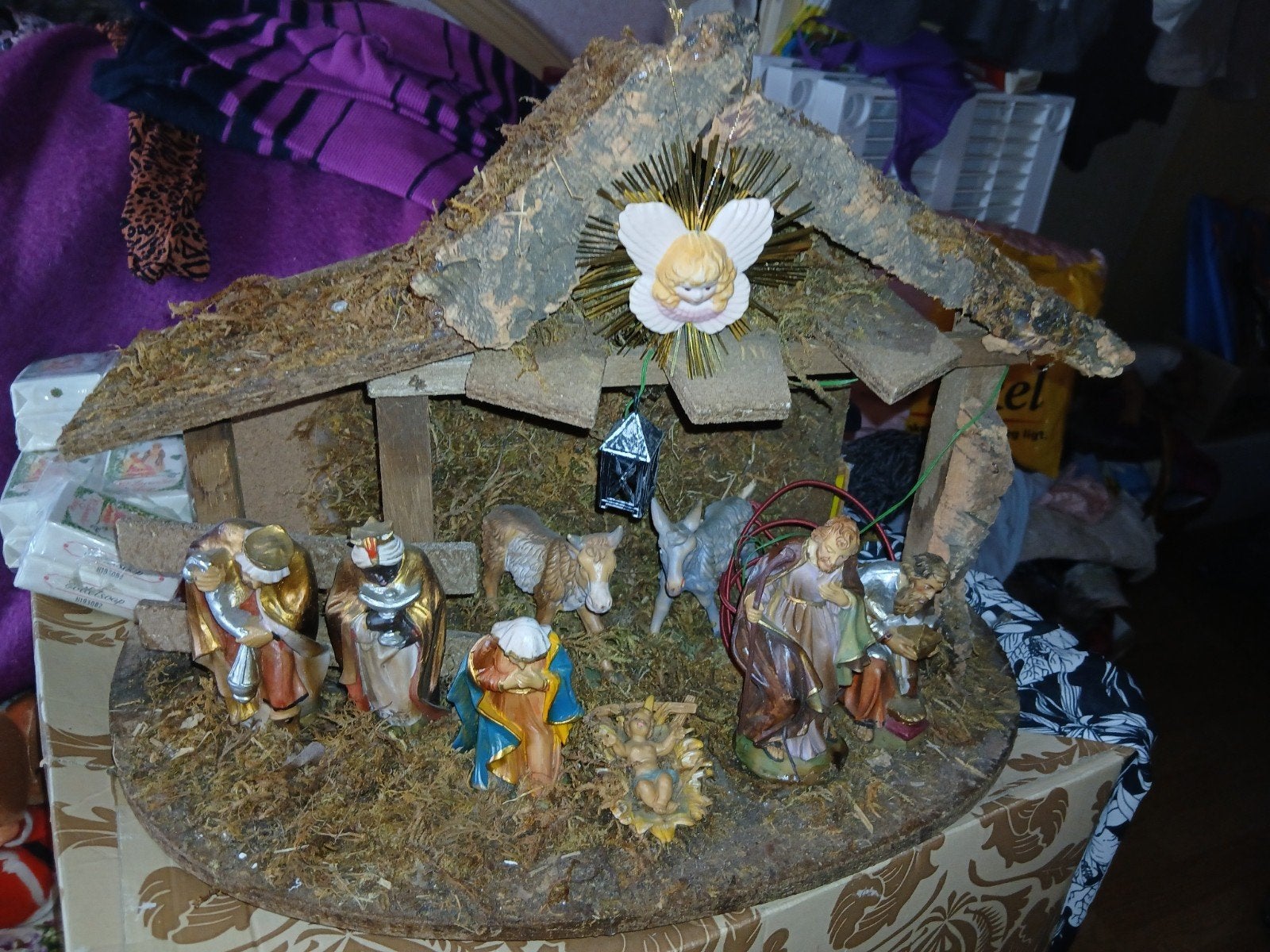 Kerststal bijna gratis, Diversen, Kerst, Ophalen, Zo goed als nieuw