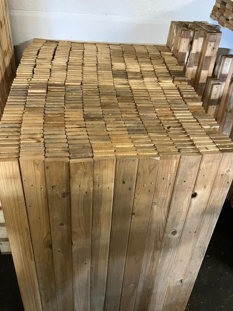 Planken., Gebruikt, Minder dan 25 mm, Ophalen of Verzenden, Plank