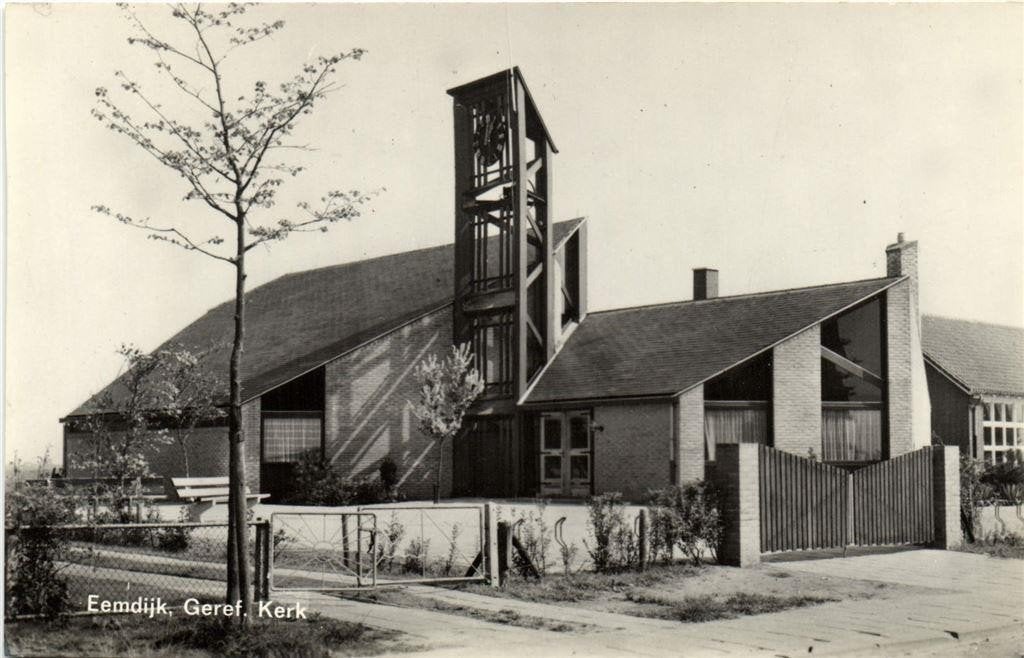 Eemdijk, Geref. Kerk - ongelopen, Ophalen of Verzenden, 1960 tot 1980, Ongelopen, Utrecht