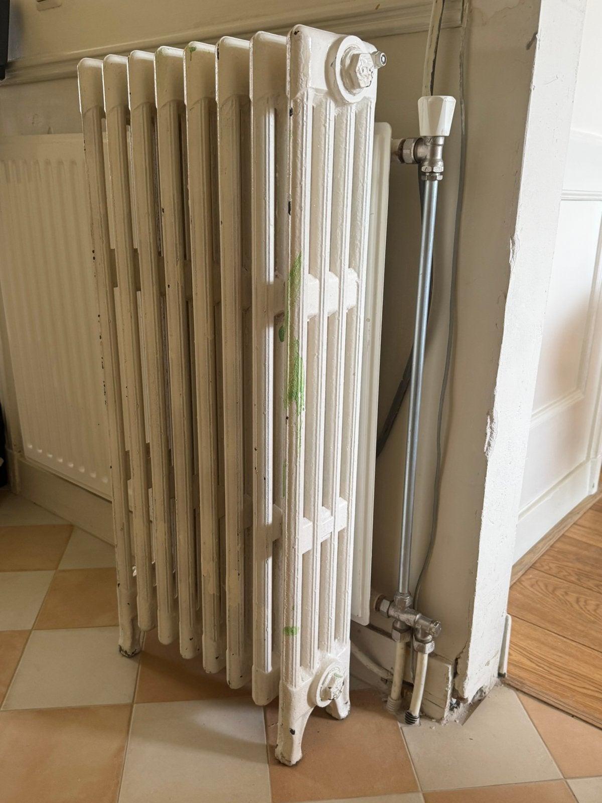 Classic cast iron radiator, Ophalen, Gebruikt, Radiator, Minder dan 60 cm