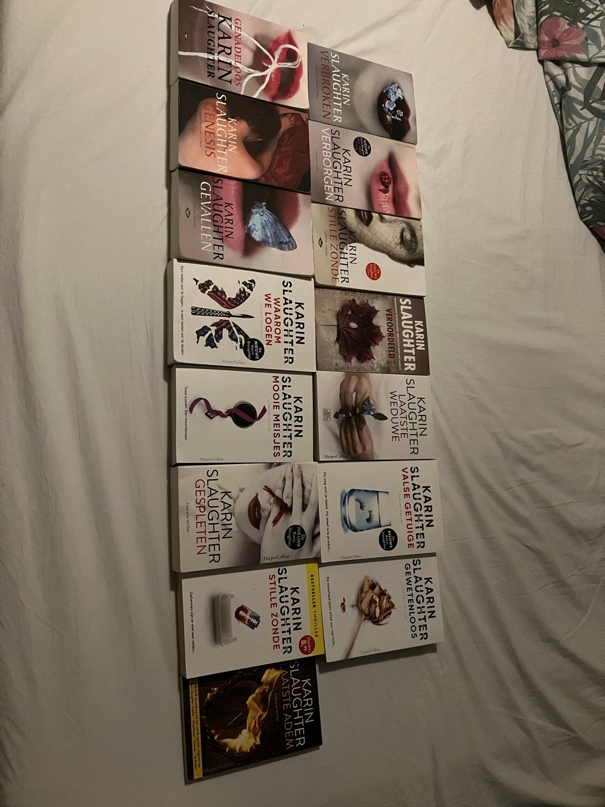 Karin Slaughter boeken: complete Grant County & Will Trent s, Ophalen of Verzenden, Gelezen
