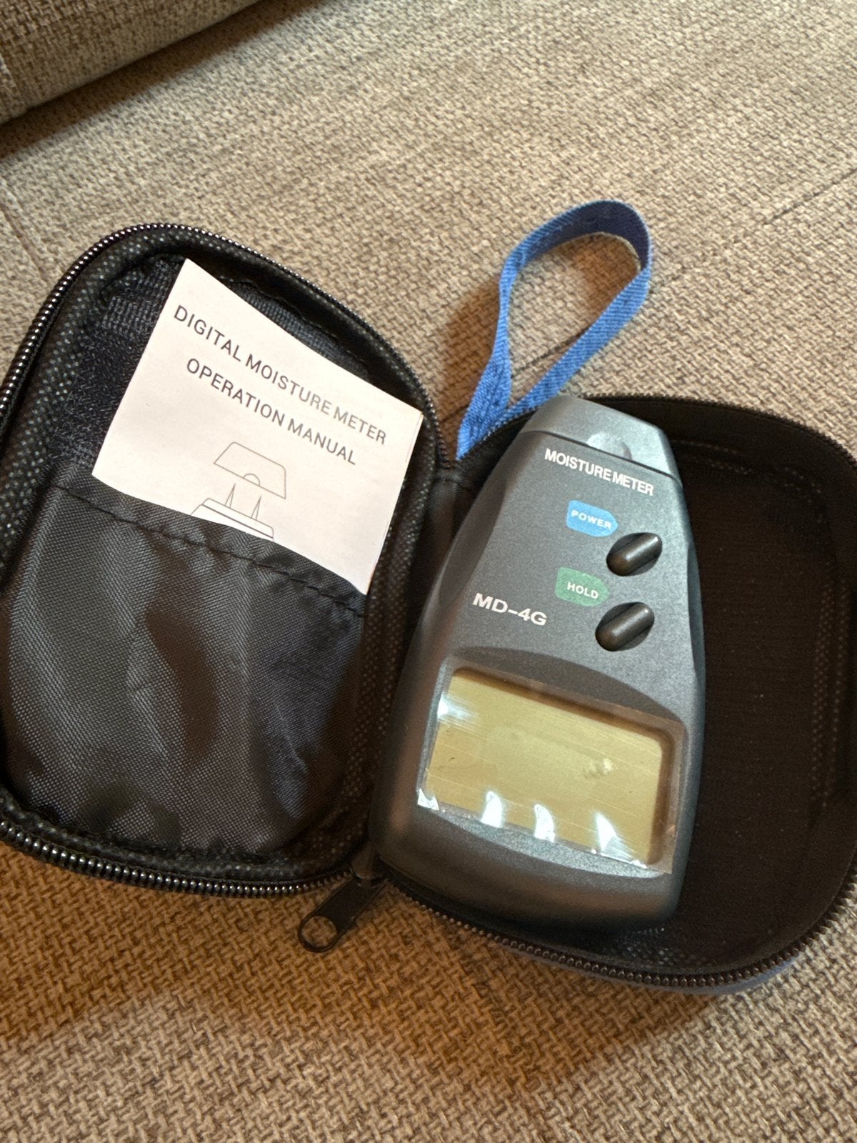 NIEUW! Digitale Vochtmeter MD-4G voor Hout, Papier en Bamboe, Ophalen of Verzenden, Zo goed als nieuw, Vocht of Vloeistof