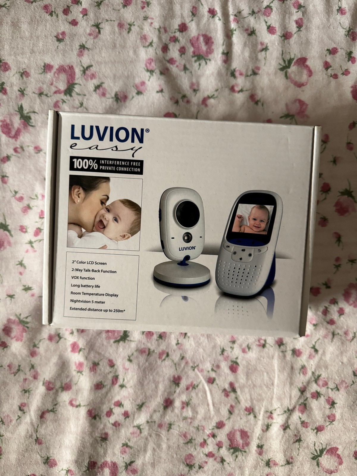 LUVION Easy Babyphone - met camera - Premium Monitor, Ophalen, Nieuw, 250 meter of meer, Camera