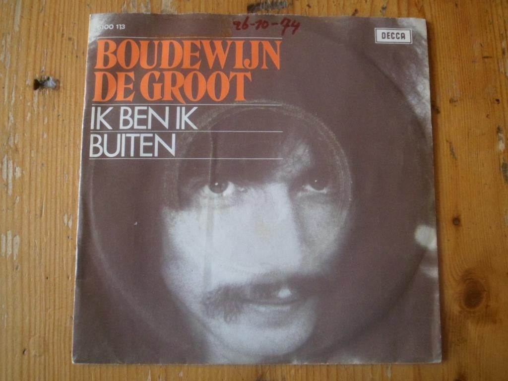 Boudewijn de Groot, Cd's en Dvd's, Vinyl Singles, Ophalen of Verzenden, Gebruikt, Nederlandstalig