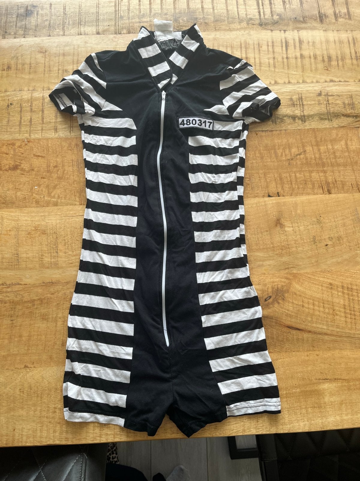 Gevangenispakje - Carnaval/Verkleedfeestje, Carnaval, Ophalen of Verzenden, Kleding, Maat 34 (XS) of kleiner