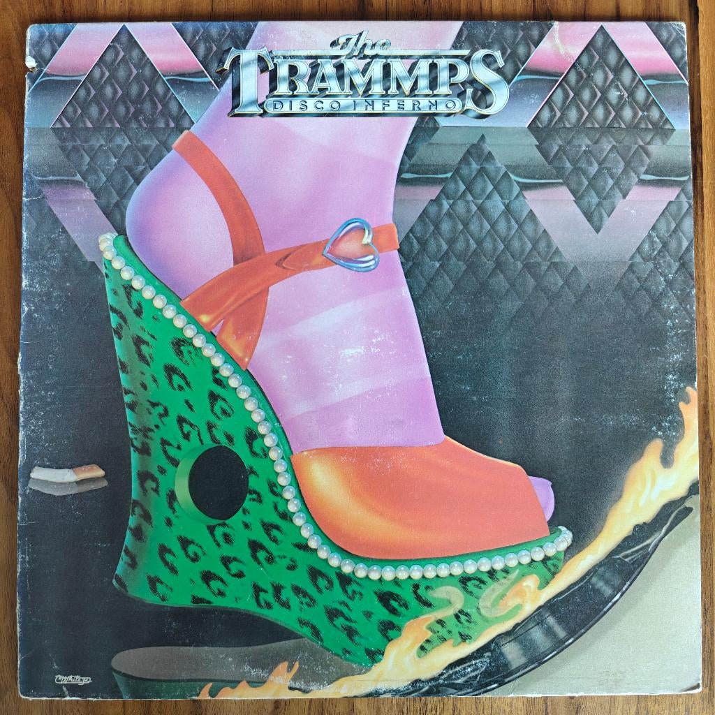 LP - The Trammps - Disco Inferno, Cd's en Dvd's, Vinyl | R&B en Soul, Ophalen of Verzenden, Gebruikt, 12 inch
