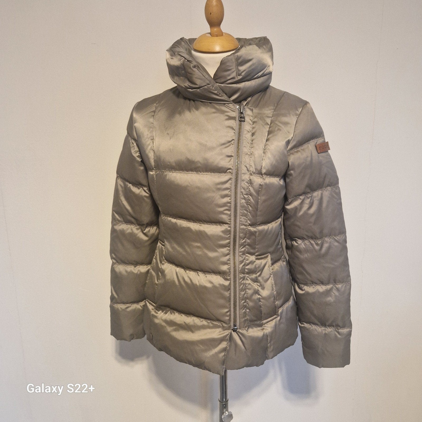 Moscow Donze Jas Maat S - Stijlvolle Winterjas, Beige, Ophalen of Verzenden, Maat 36 (S), Moscow