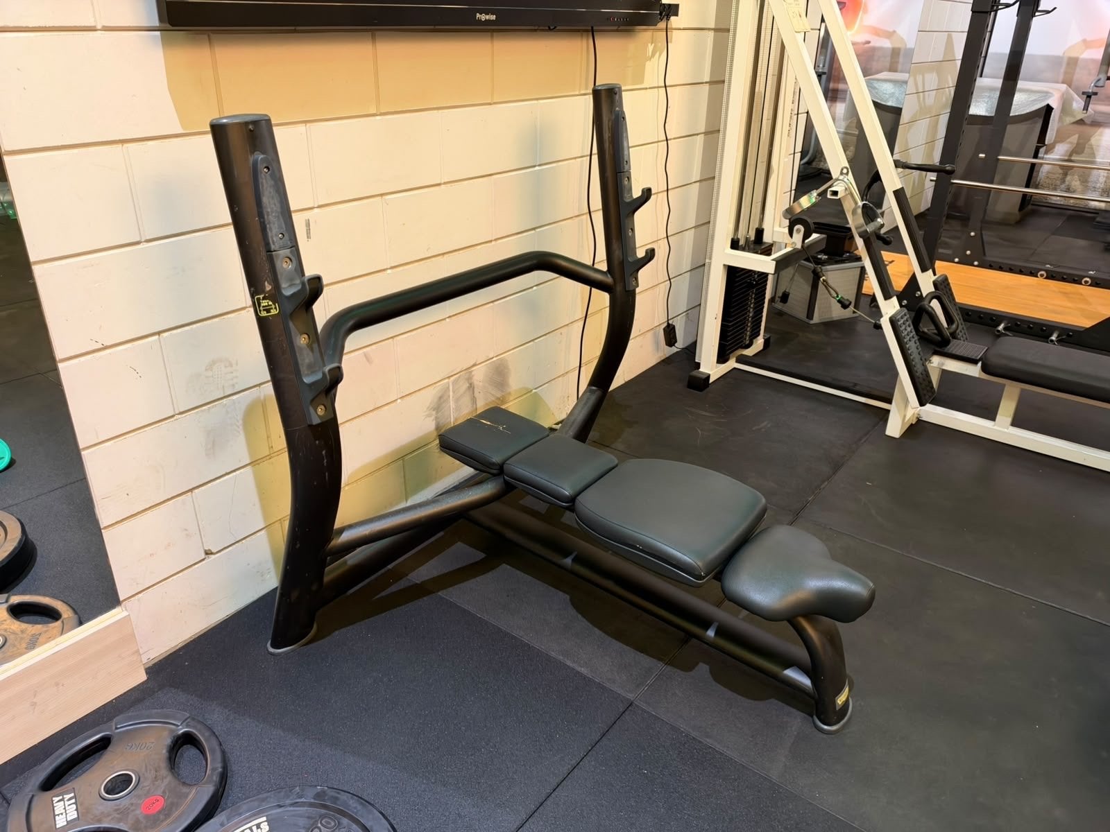 Technogym Benchpress - Professionele Krachtbank, Sport en Fitness, Technogym, Borst, Ophalen of Verzenden, Technogym