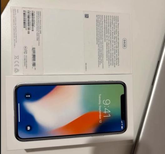iphone X batt 91%, Telecommunicatie, Mobiele telefoons | Apple iPhone, Ophalen, Wit, Refurbished, IPhone X