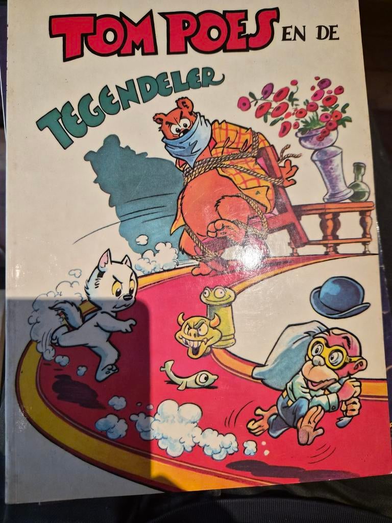 Tom Poes en de Tegendeler - Stripboek, Boeken, Stripboeken, Eén stripboek, Ophalen of Verzenden, Gelezen, Marten Toonder