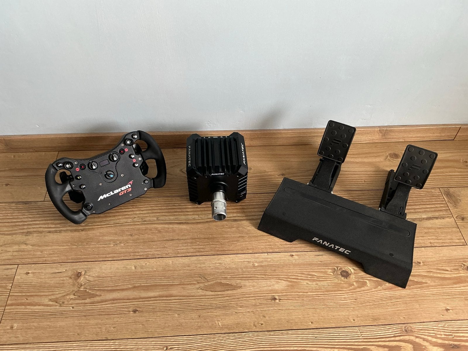 Fanatec CSL DD,  McLaren GT3 V2 stuur en CSL Elite Pedalen, Ophalen, Overige merken, Gebruikt