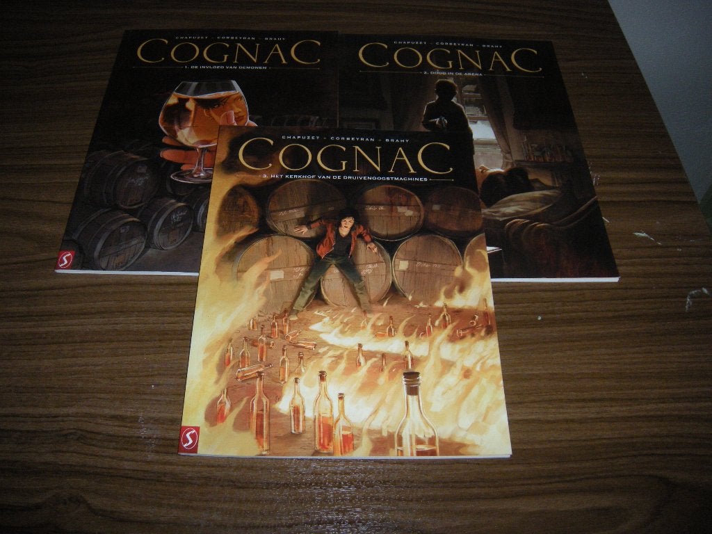 Cognac 3 delen SC, Boeken, Complete serie of reeks, Ophalen of Verzenden, Zo goed als nieuw