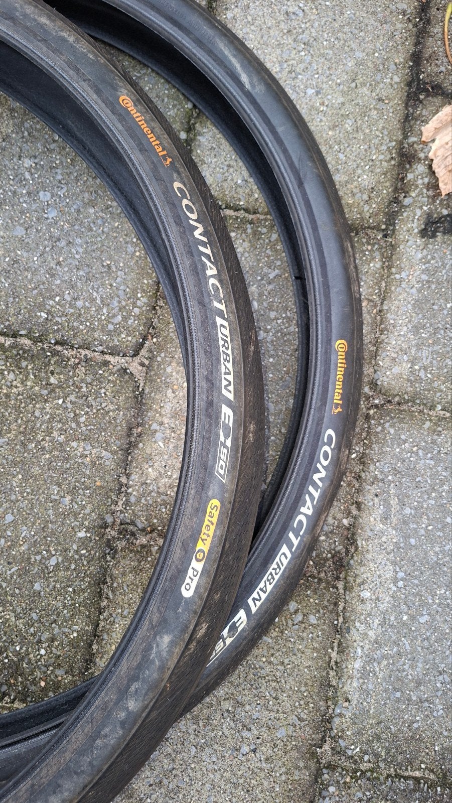 Continental Contact Urban banden (set van 2), Fietsen en Brommers, Ophalen, Gebruikt, Band, Elektrische fiets
