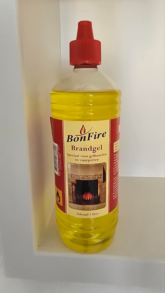 BonFire Brandgel voor gelhaarden en vuurpotten - 1 liter, Ophalen of Verzenden, Nieuw, Gelhaard