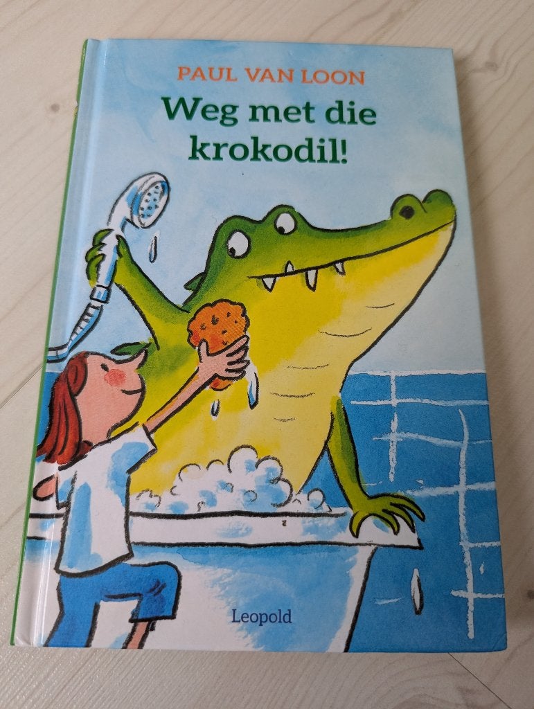 Weg met die krokodil! – Paul van Loon, Ophalen of Verzenden, Zo goed als nieuw, Paul van Loon, Fictie algemeen