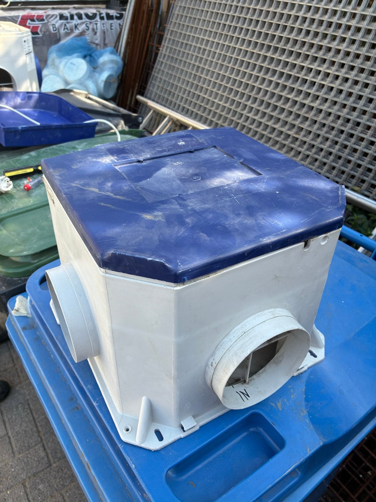 Itho Ventilatie Box CVE166 - Gebruikt, Doe-het-zelf en Verbouw, Ventilatie en Afzuiging, Ophalen of Verzenden, Gebruikt, Ventilator en Afzuiger