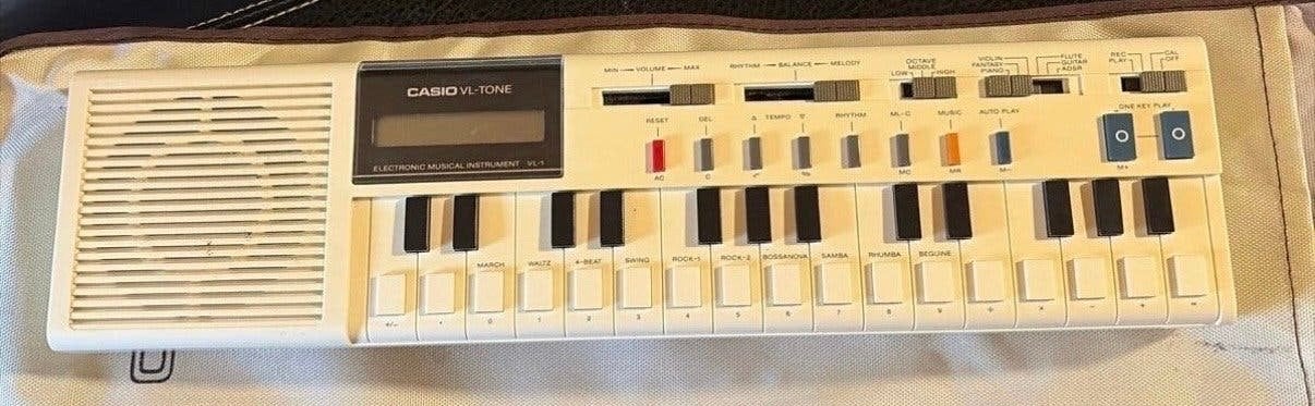 Casio VL-Tone VL-1 met origineel hoesje, Ophalen of Verzenden, Gebruikt, Overige aantallen, Overige merken
