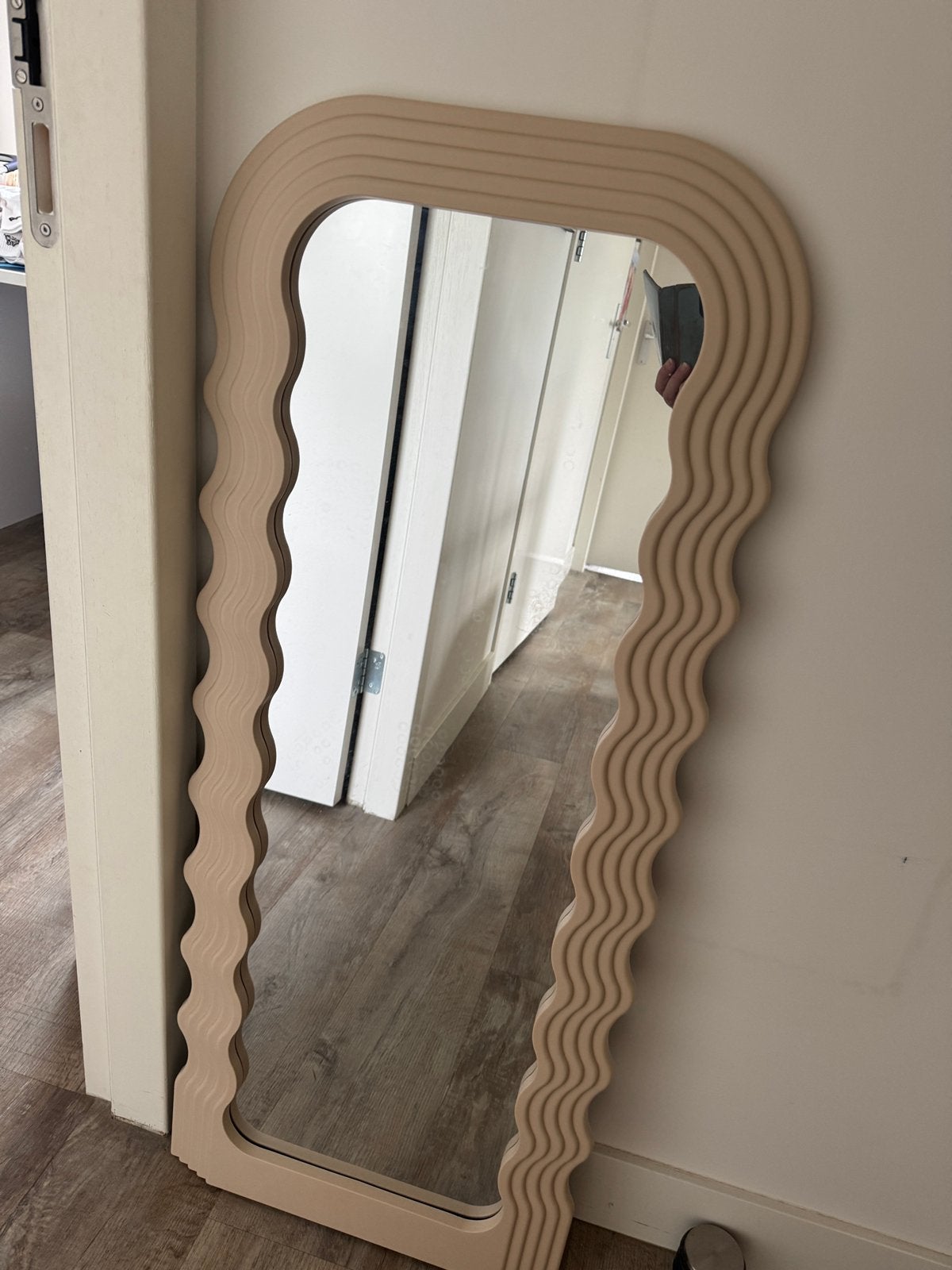 Wandspiegel, Ophalen, Minder dan 50 cm, Zo goed als nieuw, Minder dan 100 cm