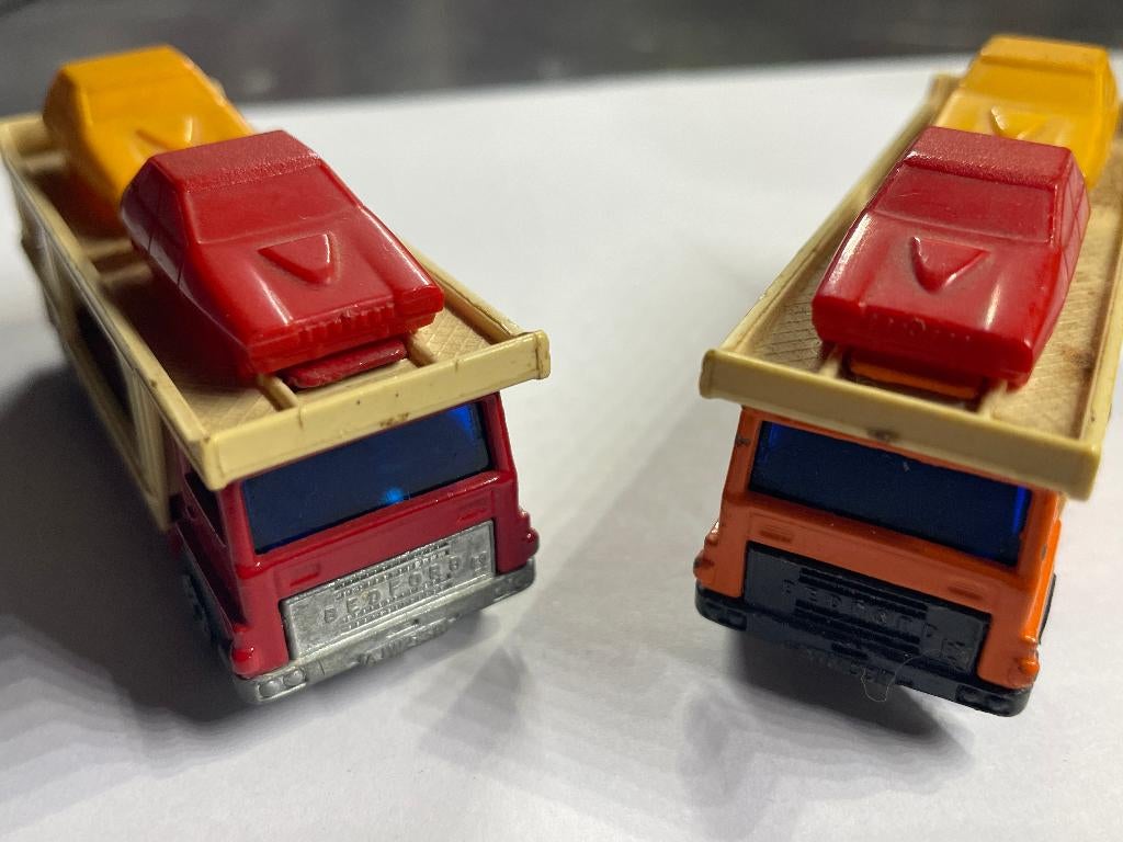 Matchbox Superfast Car transporter, Hobby en Vrije tijd, Modelauto's | Overige schalen, Ophalen of Verzenden, Nieuw, Bus of Vrachtwagen