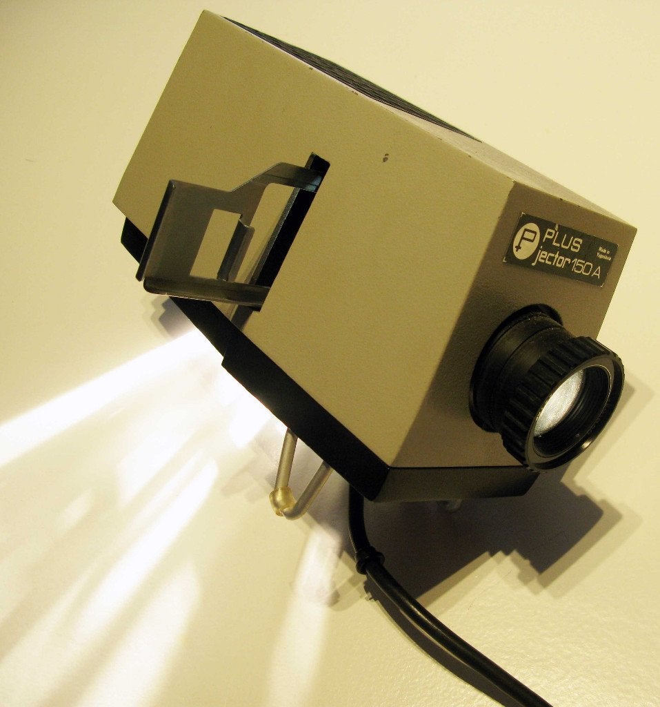 Dia projector Plus Projector 150A, Ophalen of Verzenden, Gebruikt