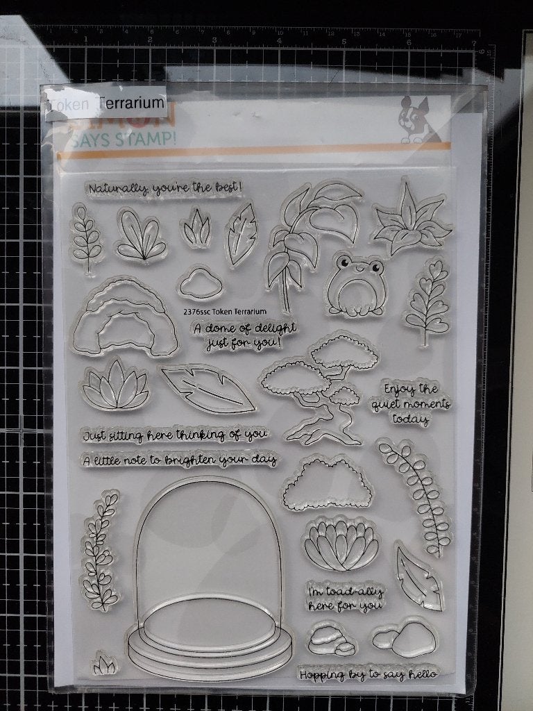 Stempel Simon Says Stamps - Token Terrarium, Ophalen of Verzenden, Nieuw, Natuur, Overige typen