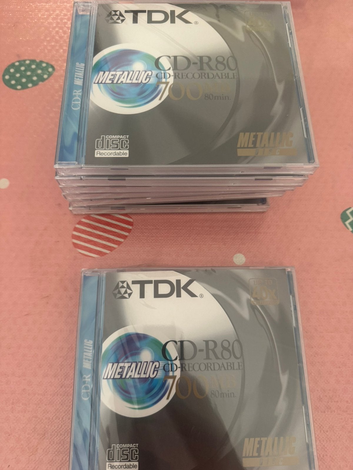 TDK CD’s  8 stuks nieuw, Ophalen, 2 t/m 25 bandjes, Overige genres, Origineel