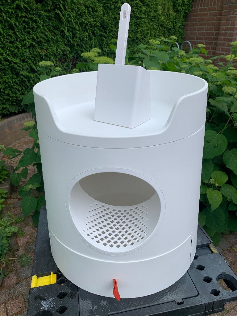 Kattenbak, Dieren en Toebehoren, Kattenbakken, Ophalen of Verzenden, Gebruikt, Gesloten
