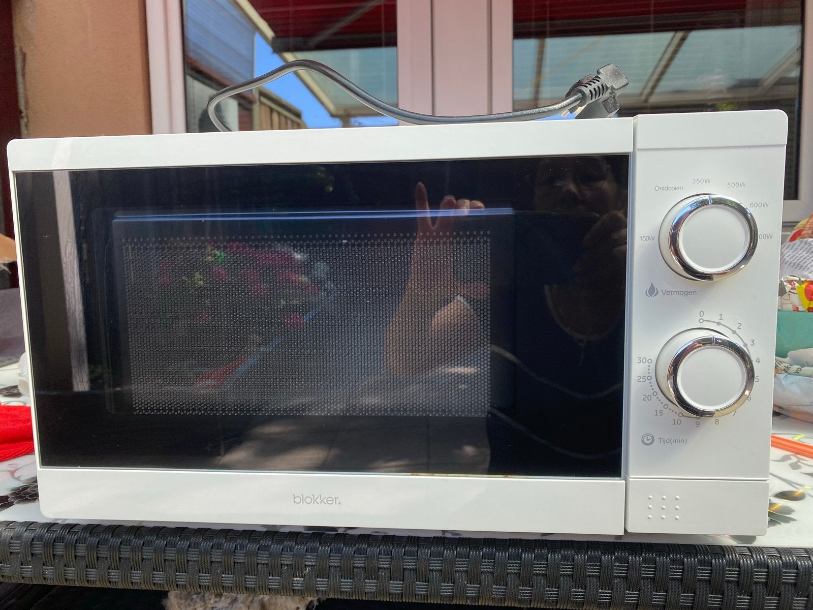 Blokker Magnetron in originele verpakking, Witgoed en Apparatuur, Magnetrons, Ophalen, Minder dan 45 cm, Draaiplateau, Vrijstaand