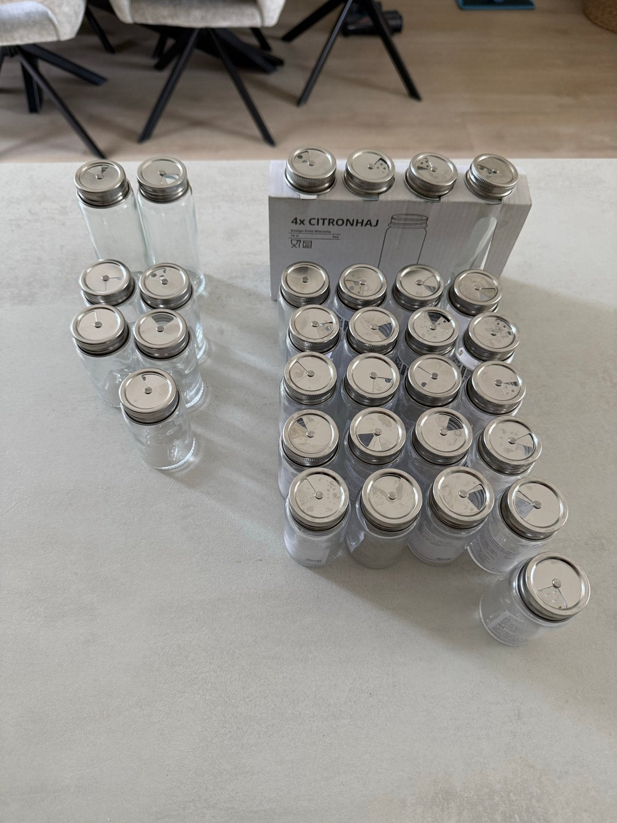 IKEA CITRONHAJ Kruidenpotjes, Ophalen, Glas, IKEA, Voorraadpot