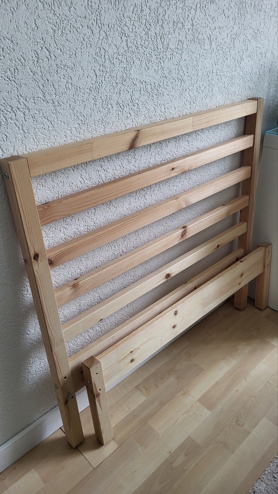 Bed Grenen Nieuw, Tuin en Terras, Ophalen, Nieuw, Hout