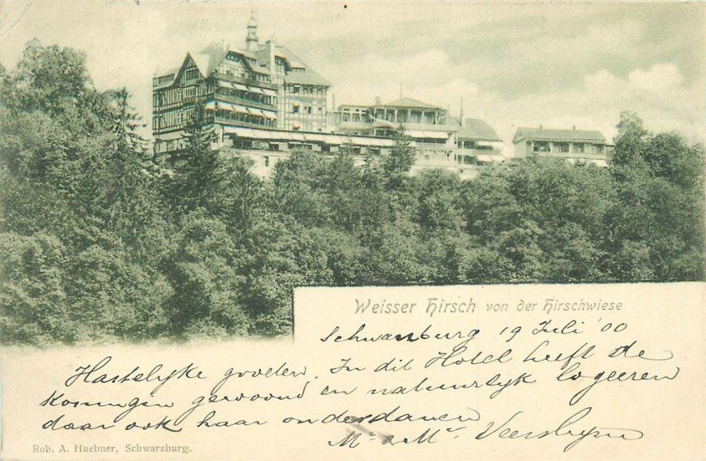 701-291-003 Weisser Hirsch, Verzenden, Voor 1920, Duitsland