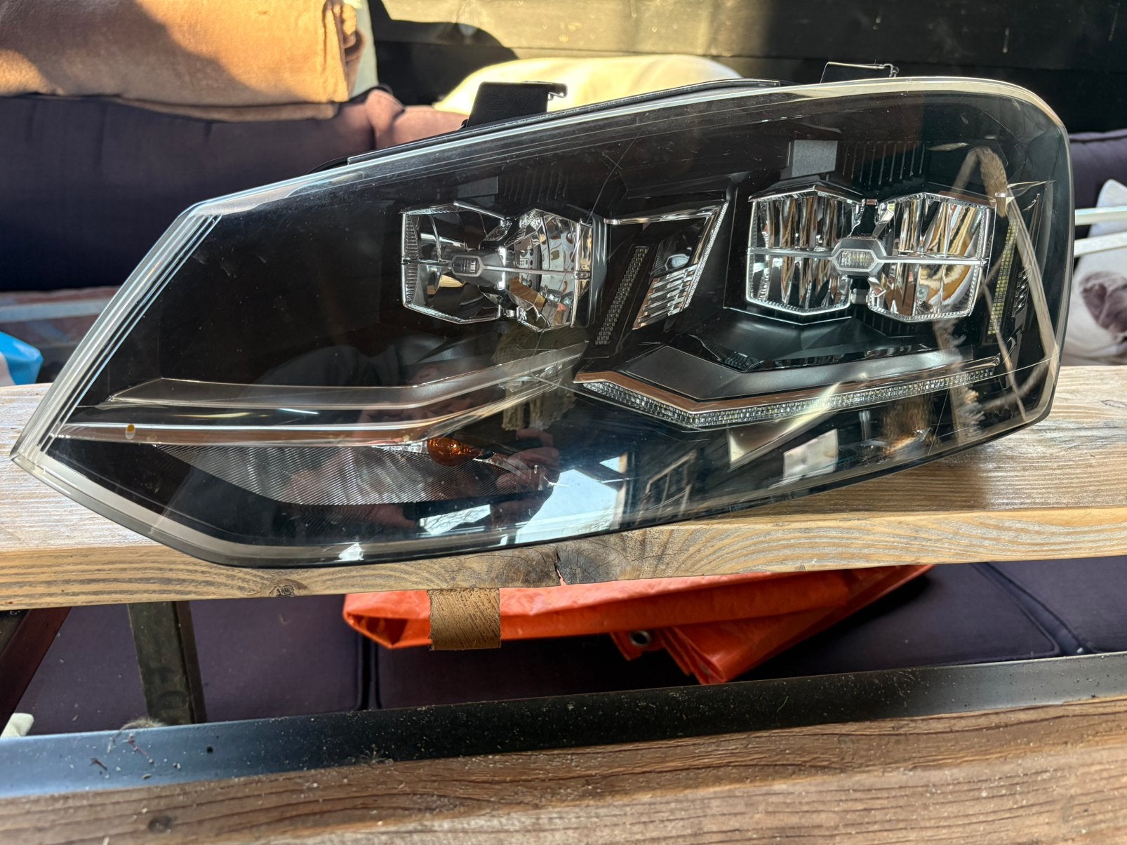 Linker LED koplamp voor een Volkswagen Polo 5e generatie, Ophalen of Verzenden, Gebruikt, Volkswagen