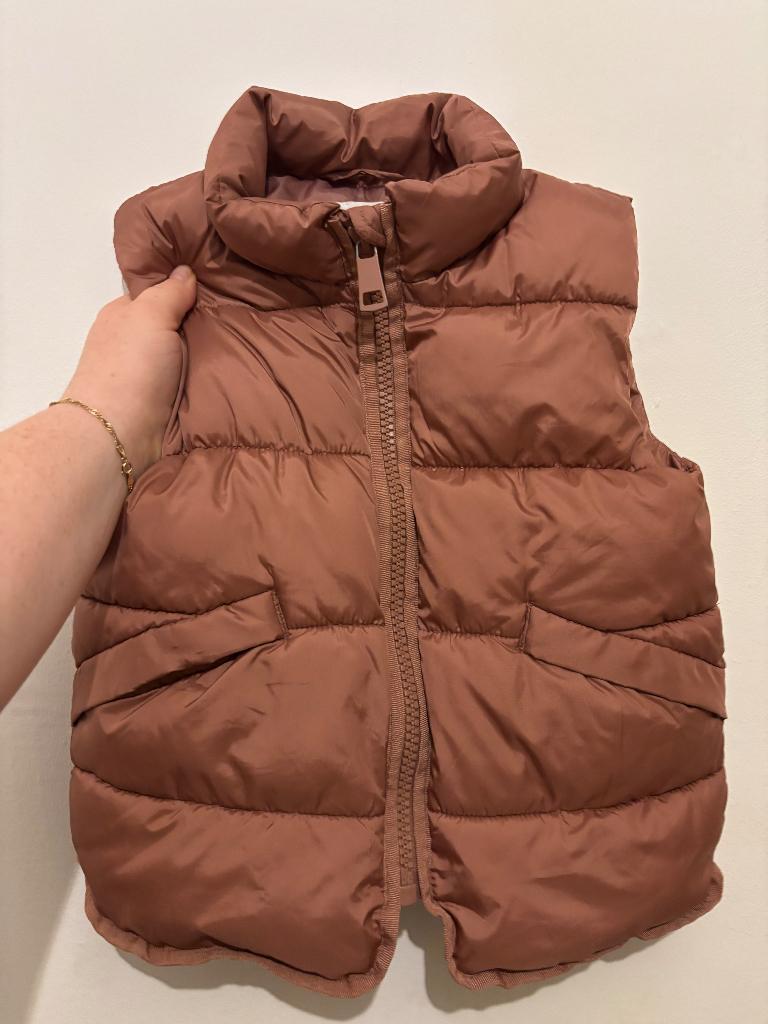 Bodywarmer meisje 98 h&m, Kinderen en Baby's, Kinderkleding | Maat 98, Ophalen, Gebruikt, Meisje, H&M