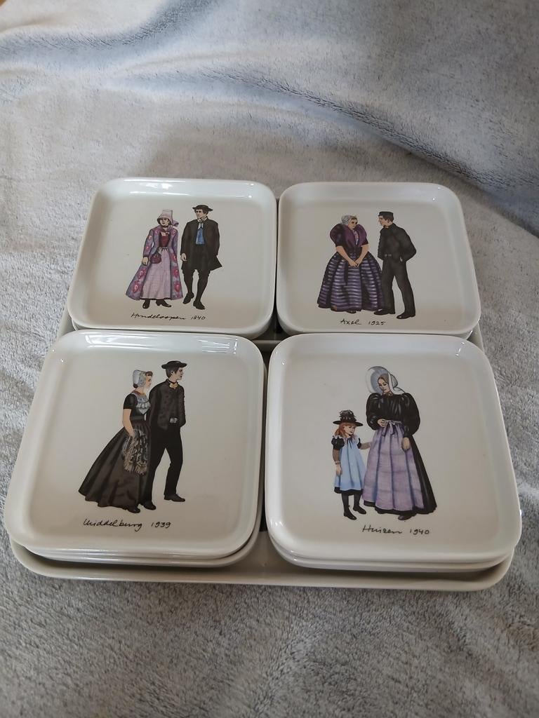 Villeroy&Boch gebaksset, Huis en Inrichting, Keuken | Servies, Ophalen of Verzenden, Porselein, Overige stijlen, Bord(en)