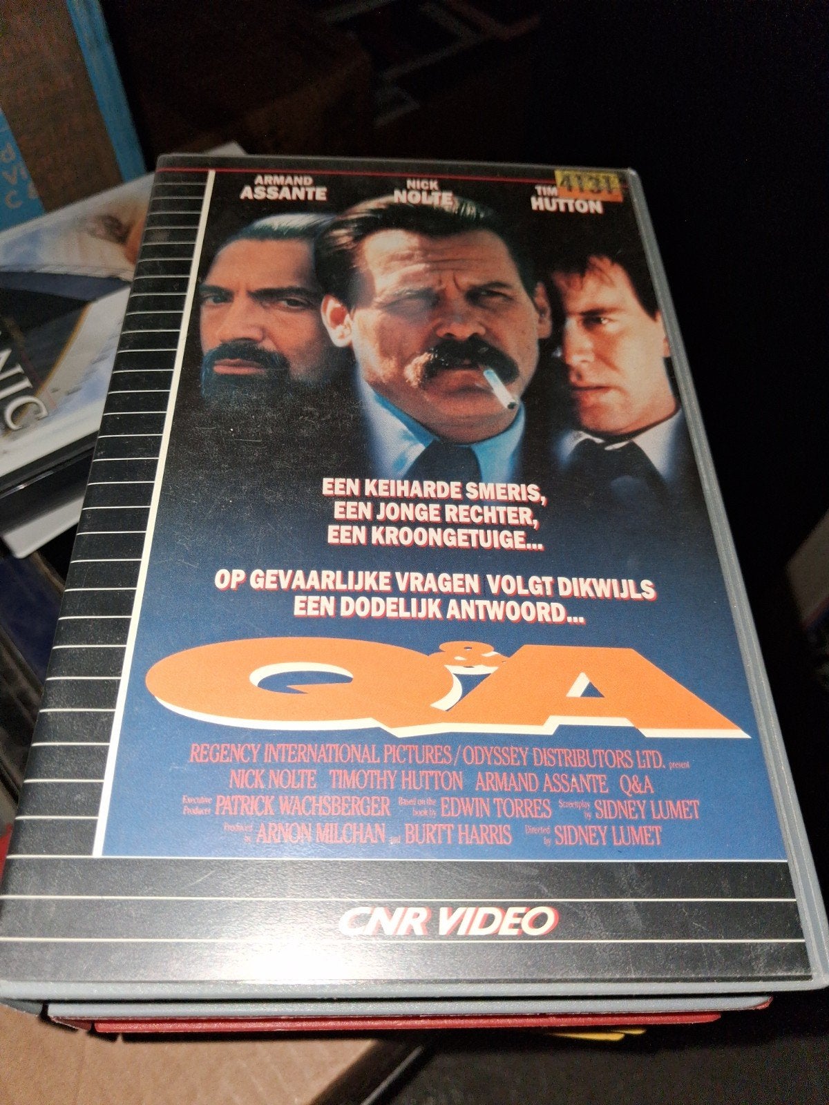 Vhs ex-rental  - Q @ A, Vanaf 16 jaar, Ophalen of Verzenden, Gebruikt, Horror