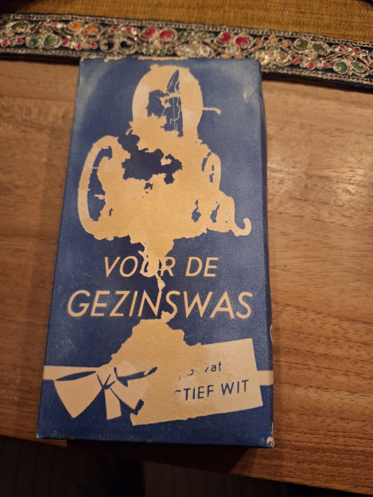 Vintage Castella Wolwas Wasmiddel Pakje - Voor de Gezinswas, Ophalen of Verzenden