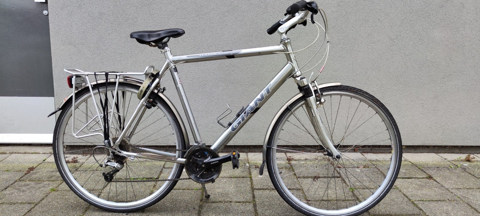 Giant Custom Superlite herenfiets 28 inch 60cm, Ophalen, Gebruikt, Velgrem, Versnellingen