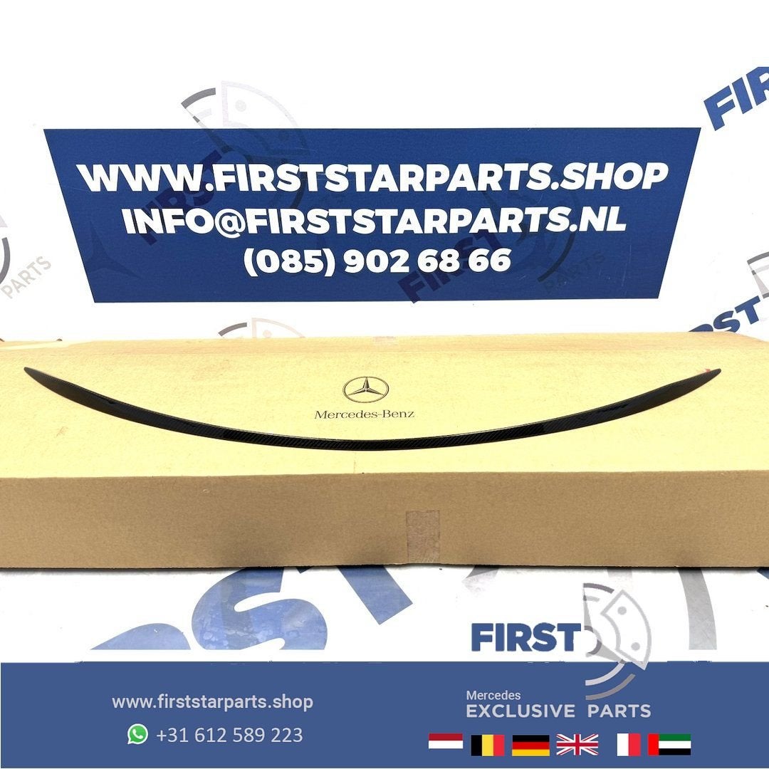 W205 C43 C63 AMG CARBON SPOILER KOFFERBAK A2057900200 C KLAS, Gebruikt, Ophalen of Verzenden, Achter, -