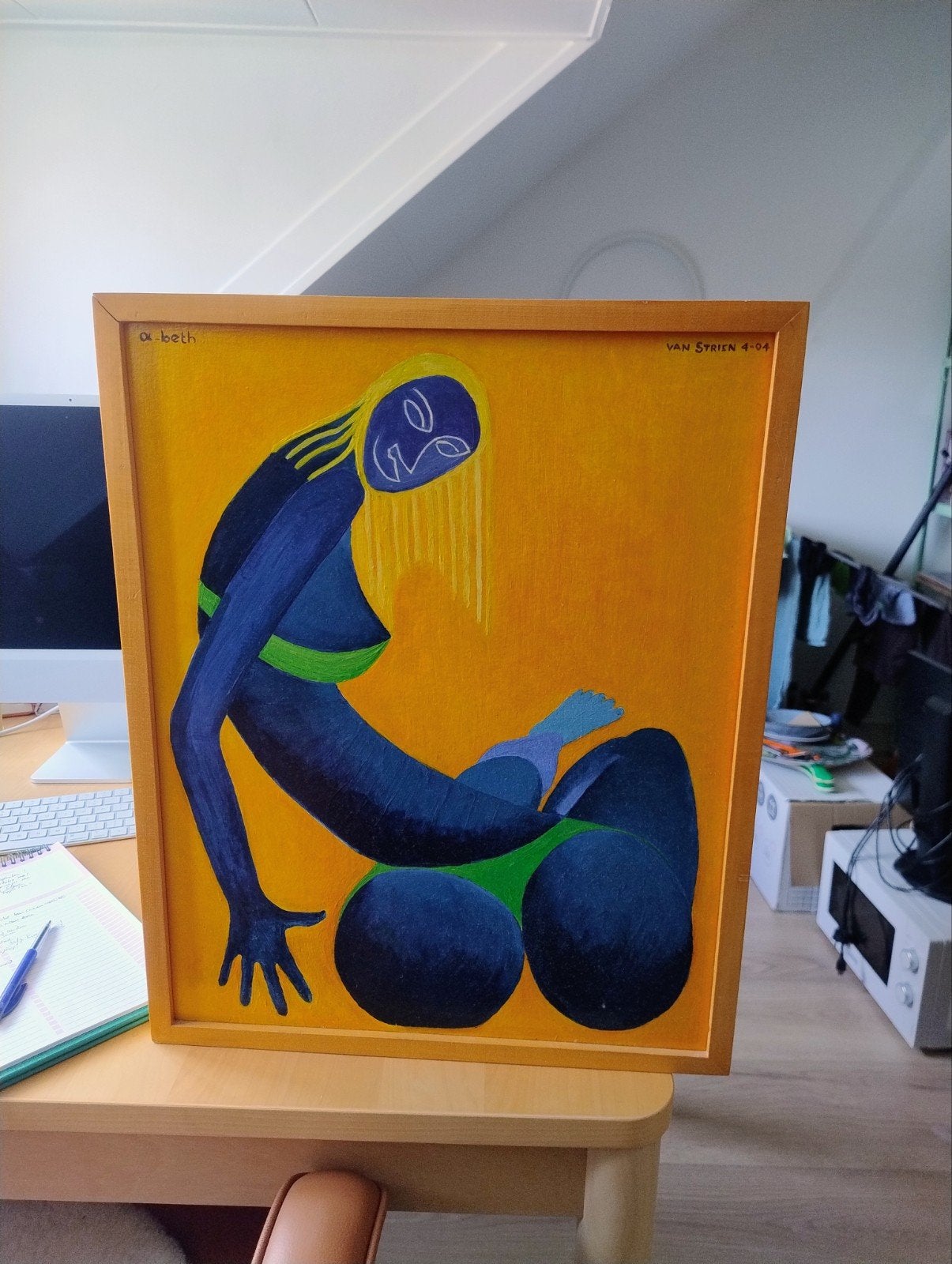 Schilderij (van Strien), Ophalen